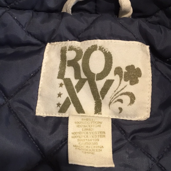 Roxy (The Heart of Surfing) Ladies Coat Size Medium excellent like new condition - Picture 9 of 10